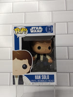 Han Solo Blue Box: Large Font (1st Release)