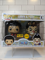 Luffy & Foxy (2-Pack) Hot Topic Exclusive Sticker