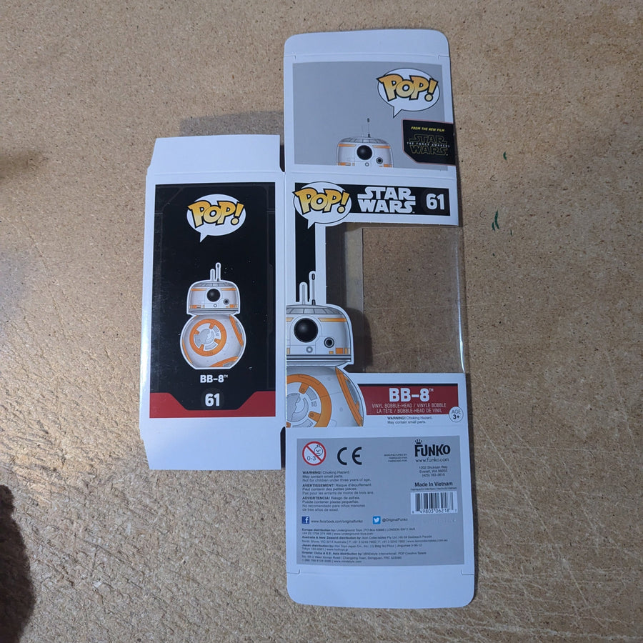 *REPLACEMENT BOX* Pop! Vinyl: Star Wars - BB-8 #61