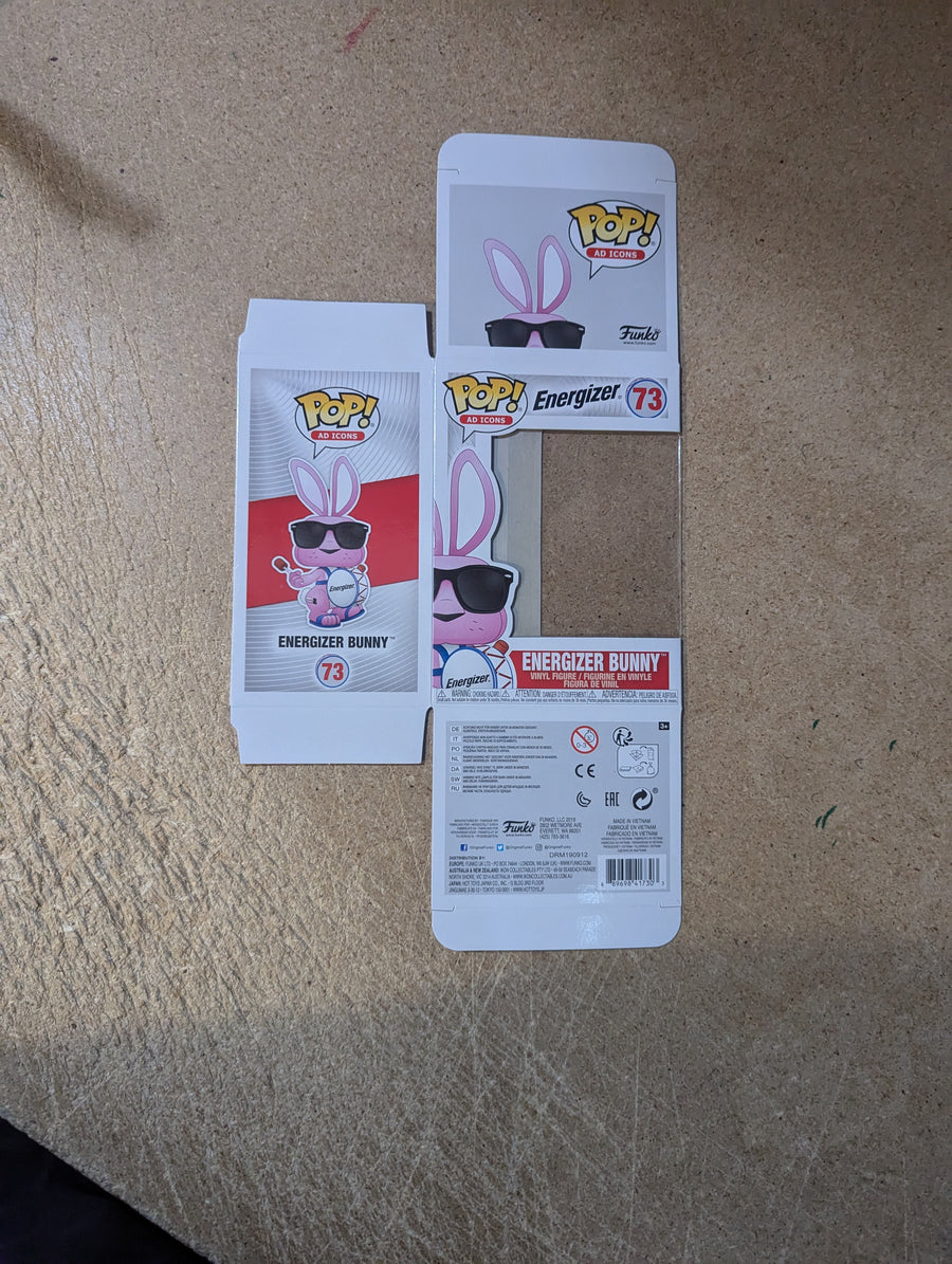 *REPLACEMENT BOX* Pop! Ad Icons: Energizer Bunny #73