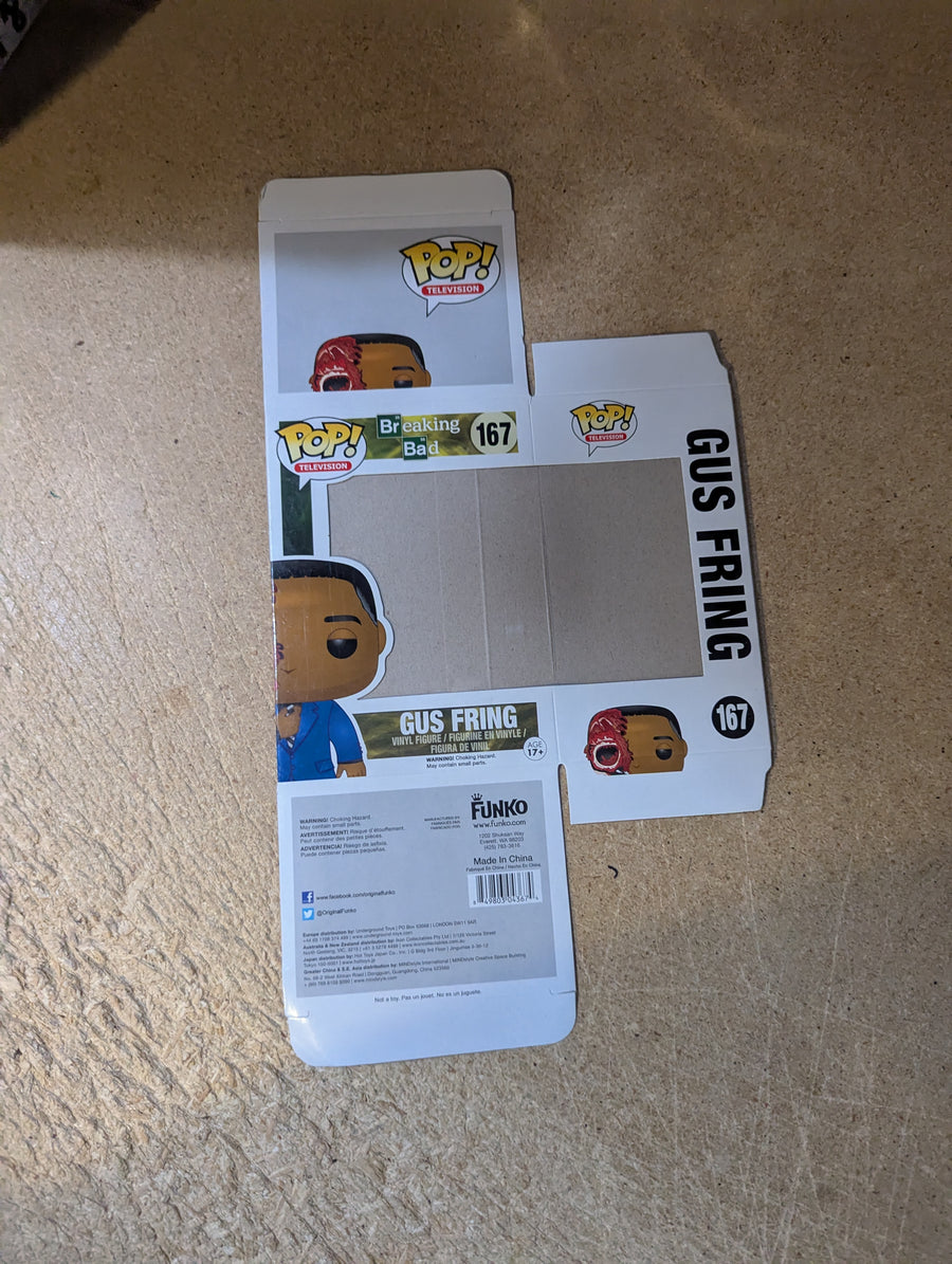 *REPLACEMENT BOX* Pop! Television: Breaking Bad - Gus Fring (Dead) 167