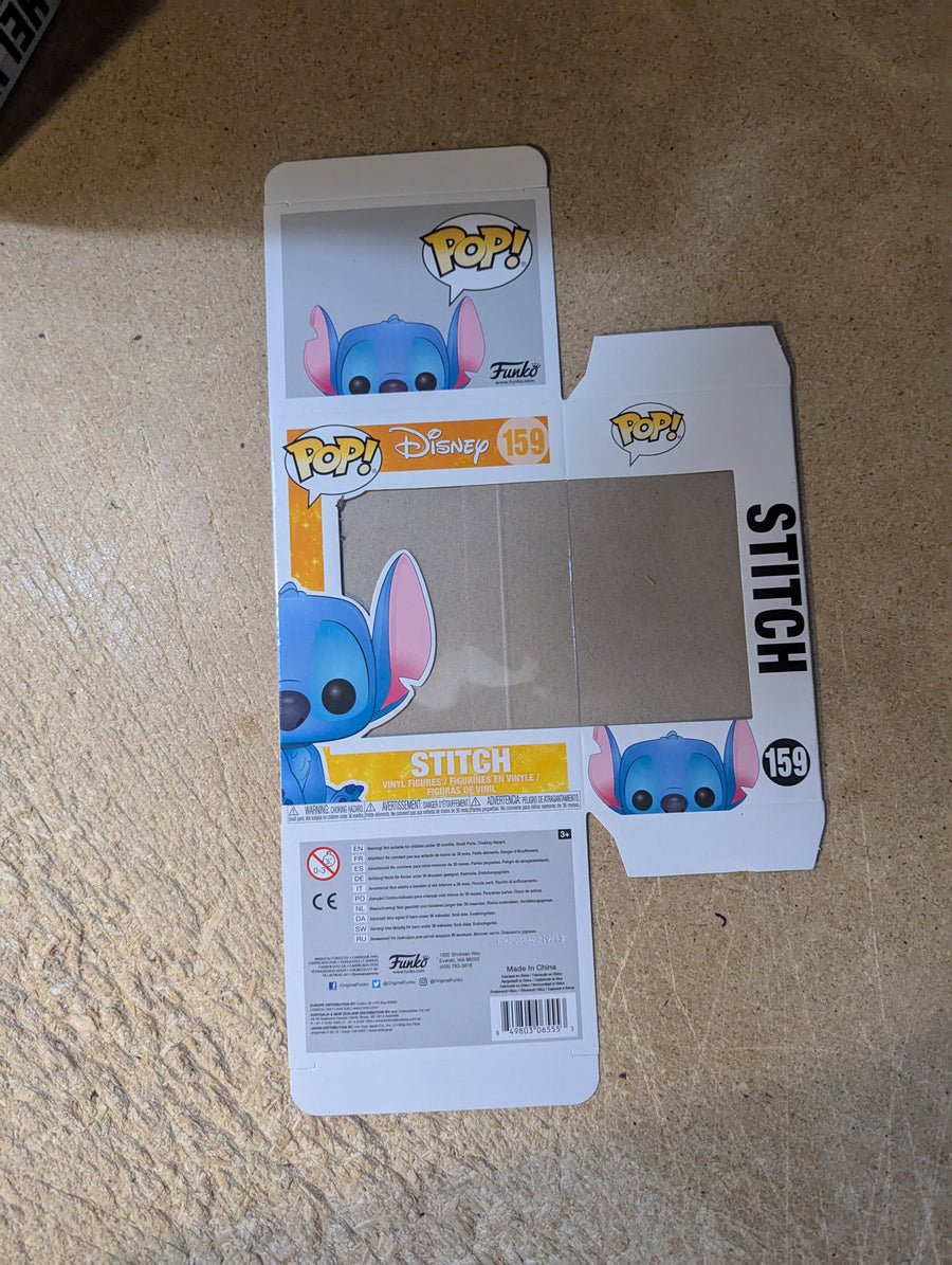 *REPLACEMENT BOX* Pop! Disney: Lilo and Stitch - Stitch (Seated) 159