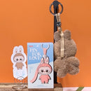 [CHOOSE YOUR LETTERS OPTION!] [IN STOCK] POPMART Labubu Pin for Love