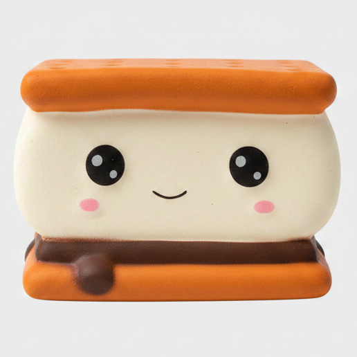 Smilin' S'more Squishy (Slow Foam Squish) – Ralphie's Funhouse