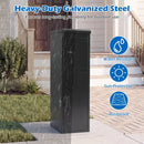 Package Delivery Box for Outside with Lockable Doors Coded Lock