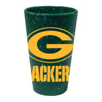 Green Bay Packers 16 oz Team Color Silicone Pint Glass