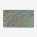 Purple Teal Swirl Playmat
