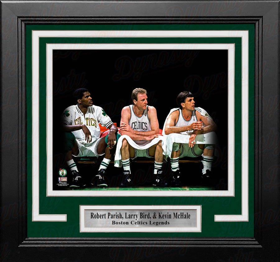 Robert Parish, Larry Bird, & Kevin McHale Boston Celtics 8