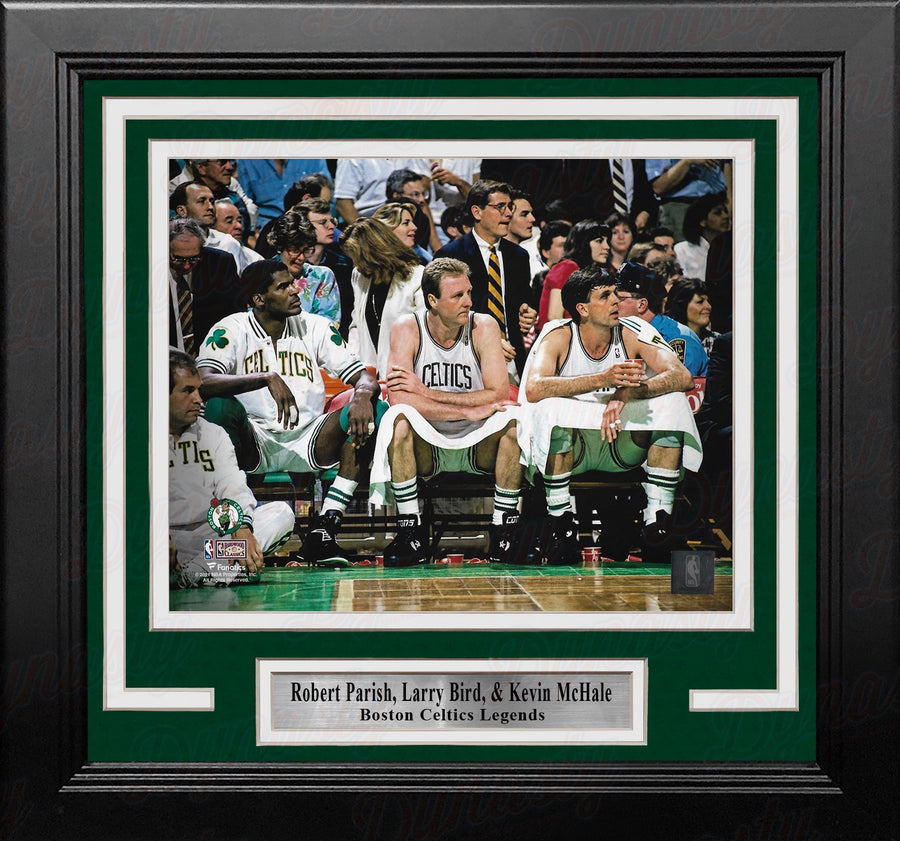 Robert Parish, Larry Bird, & Kevin McHale Boston Celtics 8