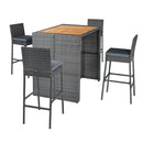Patio Acacia Wood Dining Set for Home