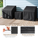 Waterproof Patio Furniture Covers for 3-Piece Bistro Set