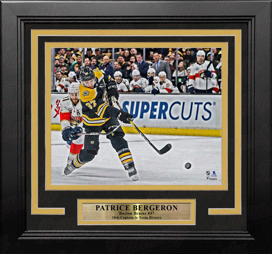 Patrice Bergeron in Action Boston Bruins 8