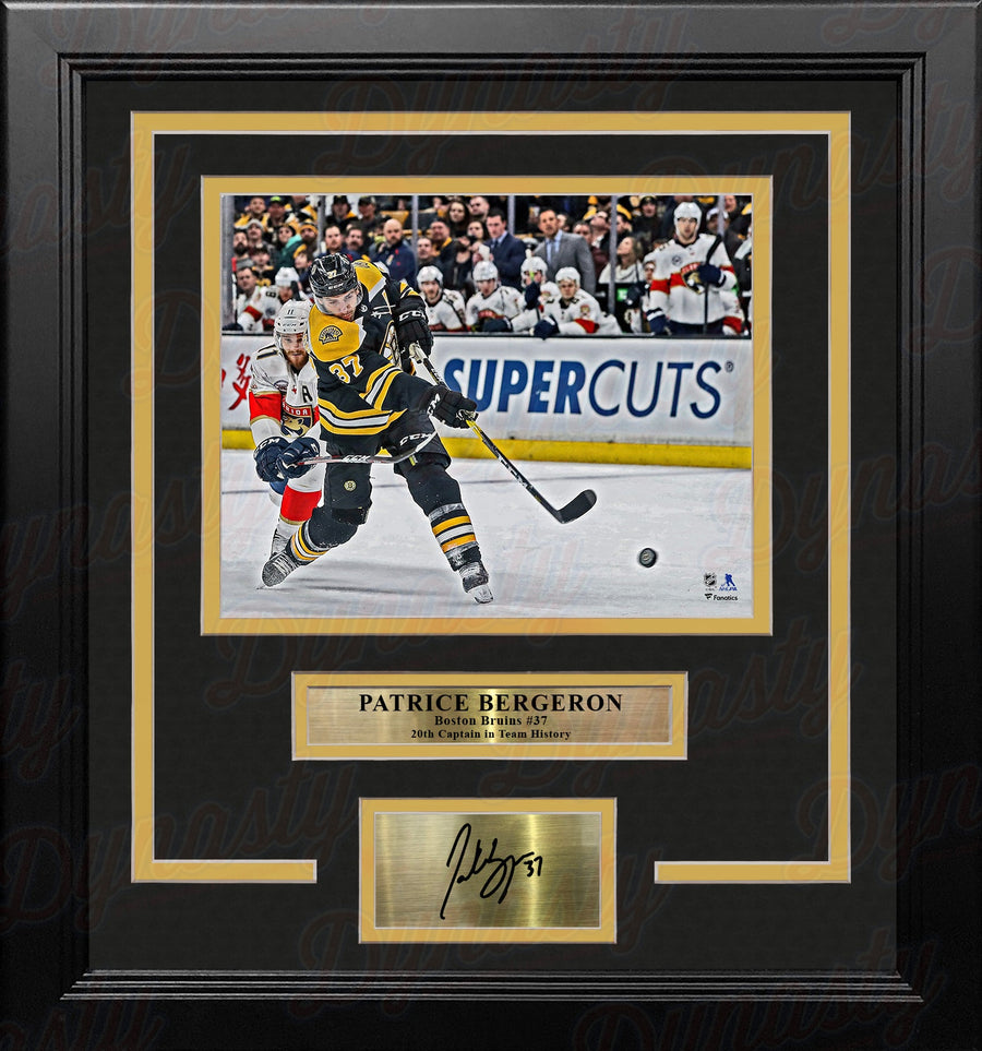 Patrice Bergeron in Action Boston Bruins 8