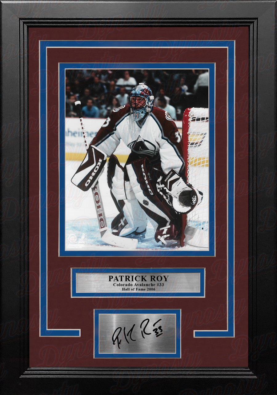 Patrick Roy in Net Colorado Avalanche 8