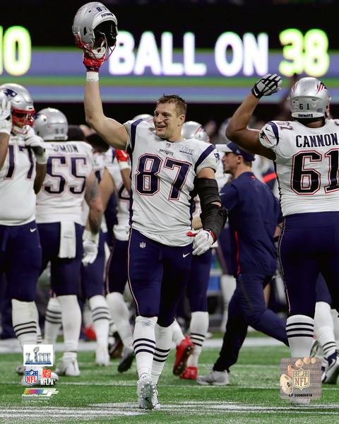 Rob Gronkowski Super Bowl LIII Celebration New England Patriots 8