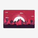 Sunlit Mountains Playmat