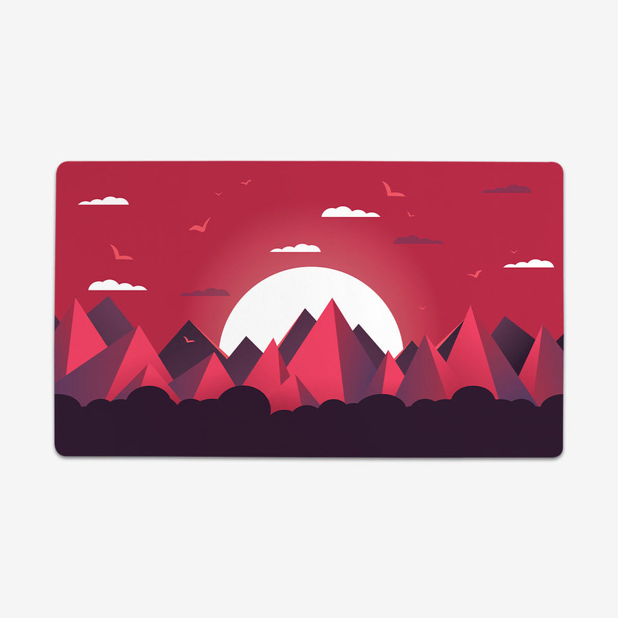 Sunlit Mountains Playmat