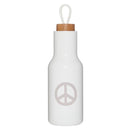 Peace Sign Stainless Steel Water Bottle | Insulated Water Canister | 20oz