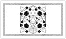 D20 Polyhedral Dice Set Playmat