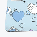 Fun Emoji Pattern Playmat