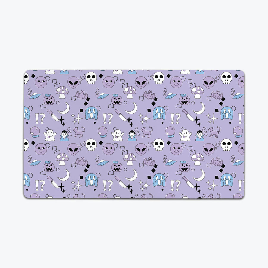 Spooky Emoji Pattern Playmat