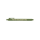 Pen For Sexy People Only Pen 🌹 | Gel Click Pen in Olive Green