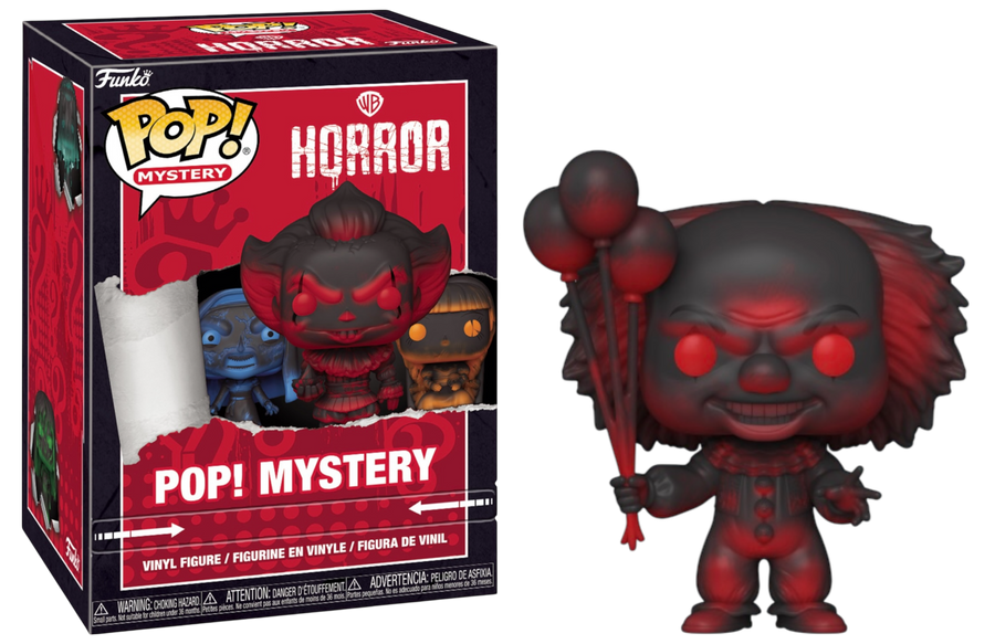 POP! WB Warner Bros Horror Series 1: Pennywise 1990 with Soft Protector