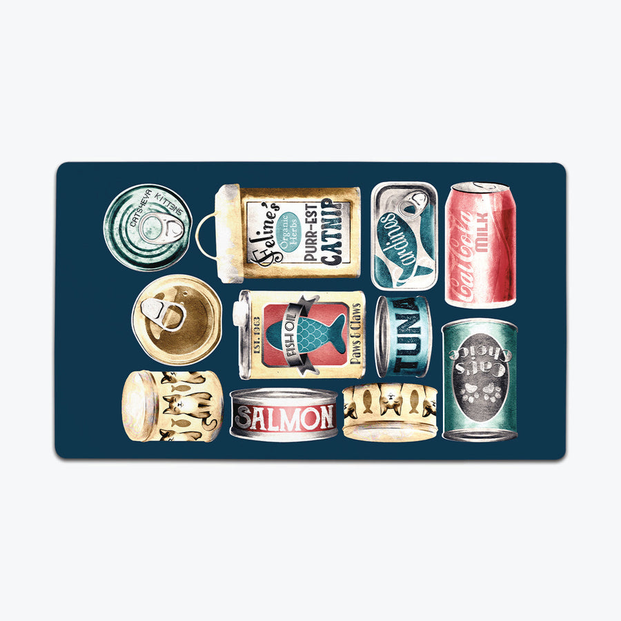 Cat Food Playmat
