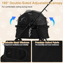 Foldable Pet Stroller for Small to Medium Dogs with Brake