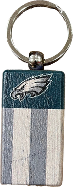 Philadelphia Eagles Rectangle Flag Keychain