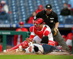 JT Realmuto Play at the Plate Philadelphia Phillies 8" x 10" Baseball Photo