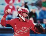 Jorge Alfaro Mask Autographed Philadelphia Phillies 16" x 20" Baseball Photo