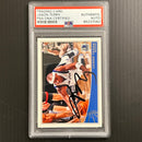 2008-09 Topps #53 Jason Terry Signed Card AUTO PSA Slabbed Mavericks