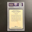 2019 Topps Allen & Ginter Mike Oz Signed Card AUTO PSA Slabbed