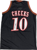 Maurice Mo Cheeks signed jersey PSA/DNA 76ers Autographed Sixers