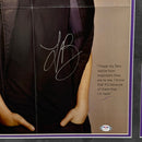 Justin Bieber Signed Poster Custom Framed 28x28" PSA Musician