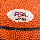Tim Duncan David Robinson Signed Basketball PSA/DNA Autographed Ball Spurs