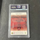 1999-20 Upperdeck  #2 Alan Henderson Signed Card AUTO PSA Slabbed Hawks