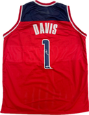 Johnny Davis signed jersey PSA/DNA Washington Wizards Autographed