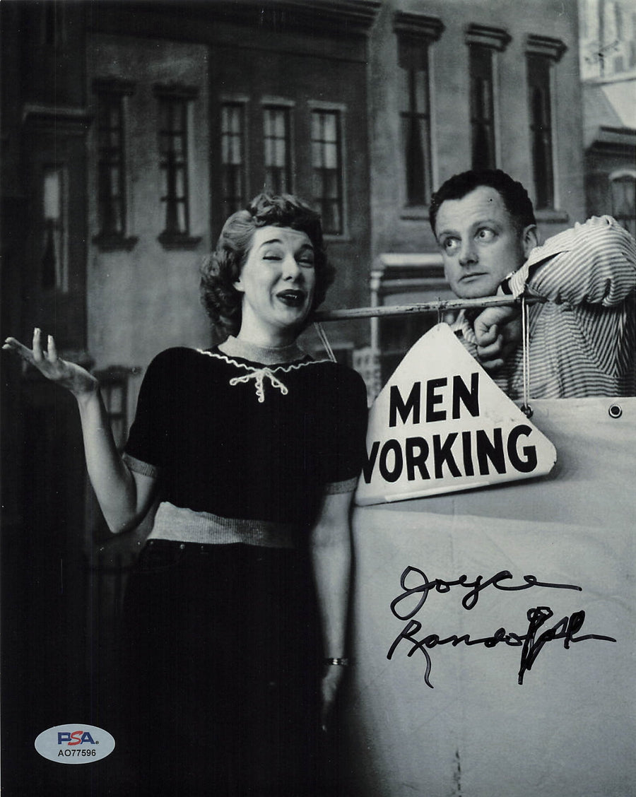 Joyce Randolph signed 8x10 photo PSA/DNA Autographed Actress
