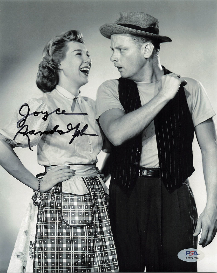 Joyce Randolph signed 8x10 photo PSA/DNA Autographed Actress