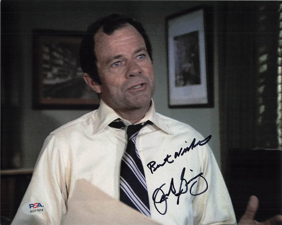 JACK GING signed 8x10 photo PSA/DNA Autographed Twilight Zone
