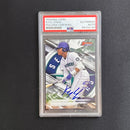 2017 Topps Bowman Best #TP-22 Kyle Lewis Signed Card AUTO PSA Slabbed Seattle Mariners