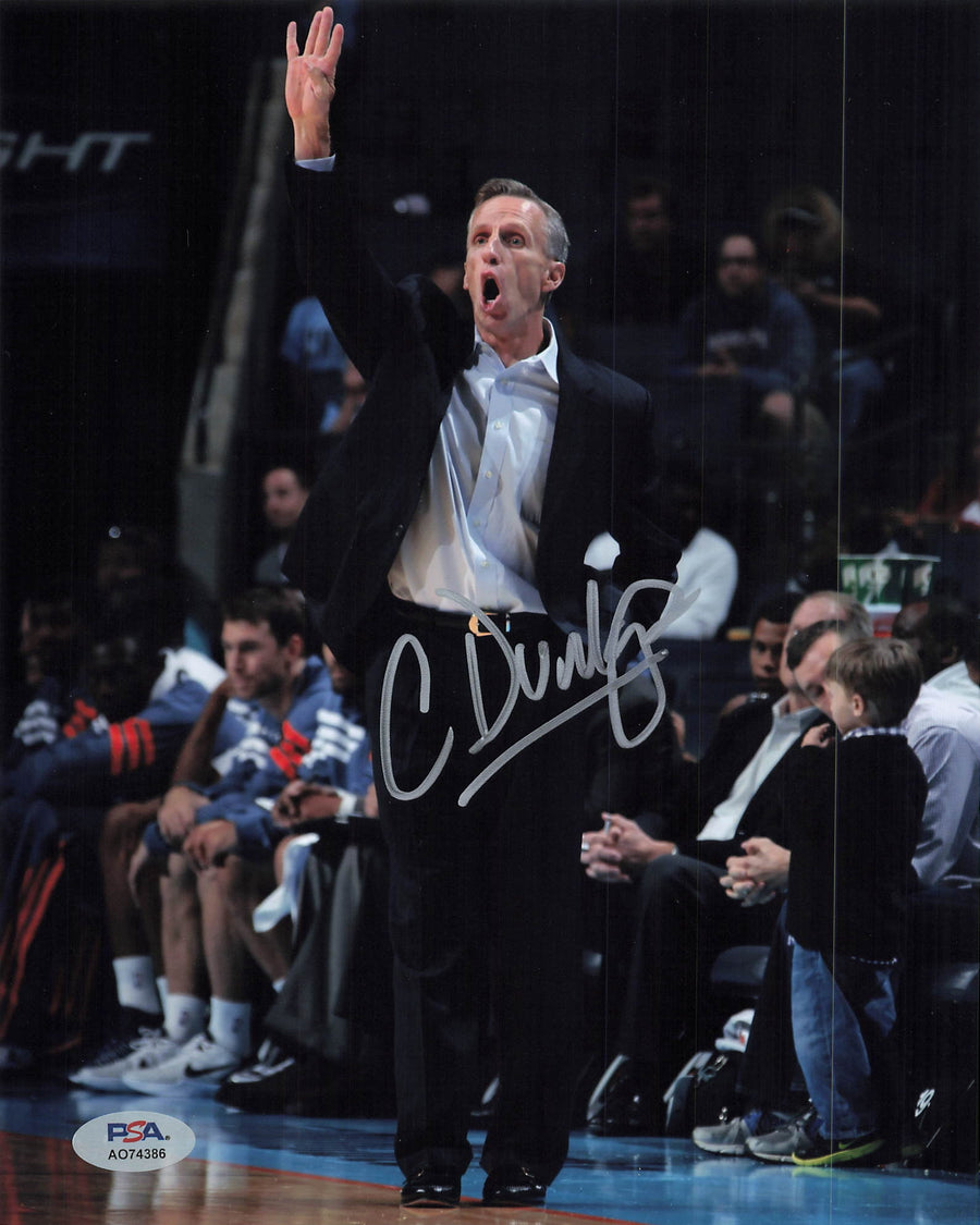 Mike Dunlap signed 8x10 photo PSA/DNA Autographed Basketball