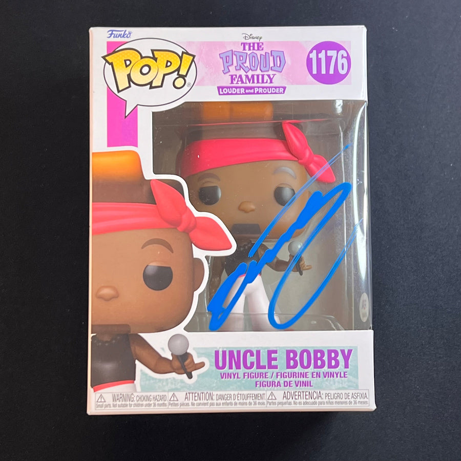 Cedric the Entertainer Signed Uncle Bobby Funko Pop #1176 PSA/DNA Proud Family