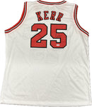 Steve Kerr Signed Jersey PSA/DNA Chicago Bulls Autographed