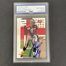 2002 Upper Deck MVP #228 John Lynch Signed Card AUTO PSA Slabbed 49ers