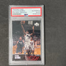 2003-04 Upper Deck #166 Lucious Harris Signed Card AUTO PSA Slabbed Nets
