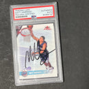 2003-04 Fleer Focus #51 Matt Harpring Signed Card AUTO PSA Slabbed Jazz