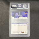 2003-04 Upper Deck #120 Jannero Pargo Signed Card AUTO PSA Lakers